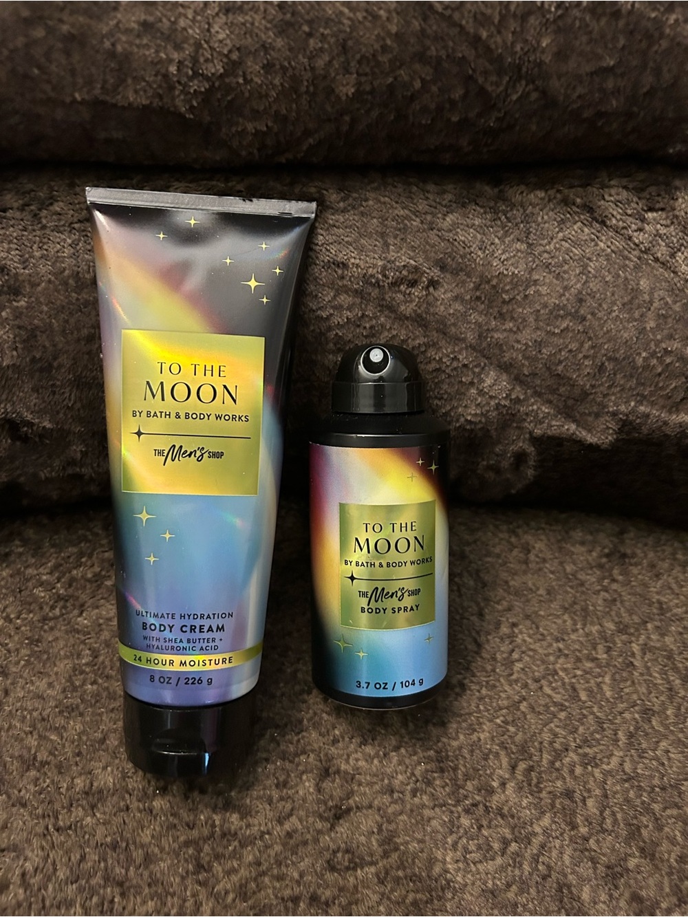 To The Moon by Bath & Body Works - Men's Body Cream & Body Spray (Blue Gradient)